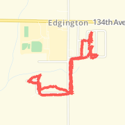 2.03 mile Run in Taylor Ridge on Mar 16, 2012 at 09:13 am