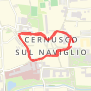 1.91 km Run in Cernusco sul Naviglio on 16/mar/2012 18:39