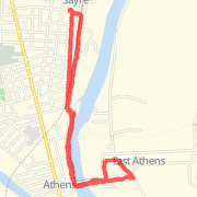 4.28 mile Run/Jog in Sayre on Mar 16, 2012 at 04:01 pm