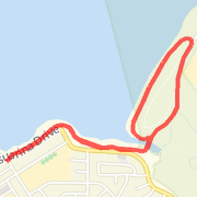 Casuarina Beach Run route image