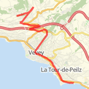 9.07 km General Road Cycling in Chardonne on 16 mars 2012 23:33