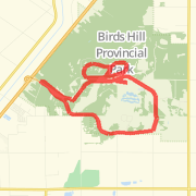Ron Melnichuk Half Marathon Run route image