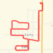 4.47 mile Run/Jog in Early on Mar 16, 2012 at 05:49 pm