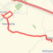 6.25 km Run in Boutersem on 17-mrt.-2012 08:45