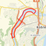 8,62 Kilometer Run on Mär. 17, 2012 at 10:31 vorm.