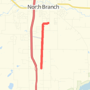 7.00 mi Run in North Branch on Mar 17, 2012 8:10 AM