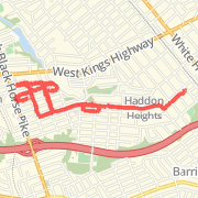 3.95 mile Run/Jog in Haddon Heights on Mar 17, 2012 at 09:54 am