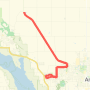 15.20 mile Road Cycling in Ankeny on Mar 17, 2012 at 09:12 am