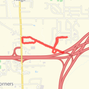 2.63 mi Run in Mineral Ridge on Mar 17, 2012 3:17 PM