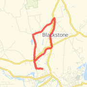 4.88 mile Run/Jog in Blackstone on Mar 17, 2012 at 03:51 pm