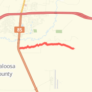 5.34 mi Walk in Crestview on Mar 17, 2012 4:18 PM