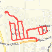 4.14 mile Run/Jog in Sandston on Mar 17, 2012 at 05:39 pm