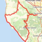 A ride mapped on 03/17/2012