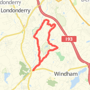 10.25 mile Hope Hill-Nashua Rd-Kendall-South Rd Loop