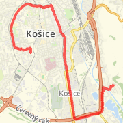 10.79 km Mountain Biking - General in Vy&scaron;n&eacute; Op&aacute;tske on 18.3.2012 9:24