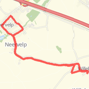 6.65 km Run in Boutersem on 18-mrt.-2012 09:31