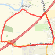 3.70 mi Run on 18 Mar 2012 11:09