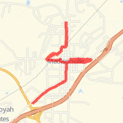 5.03 mi Run in Madisonville on Mar 18, 2012 7:55 AM