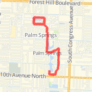 6.00 mi Run in Palm Springs on Mar 18, 2012 10:18 AM