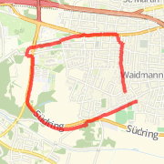 4,99 Kilometer Run/Jog on Mär. 18, 2012 at 07:25 pm