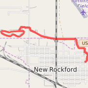 A run mapped on 03/18/2012
