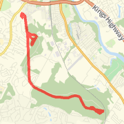 6.59 mi Hike in Fredericksburg on Mar 18, 2012 3:29 PM