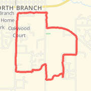 4.35 mile Run/Jog in North Branch on Mar 18, 2012 at 03:52 pm
