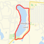 2.97 mi Run in Medical Lake on Mar 18, 2012 2:51 PM