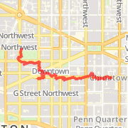1.23 mi Hike in Washington on Mar 19, 2012 8:15 AM
