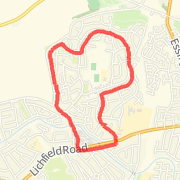 2.75 mi Run on 19 Mar 2012 17:59