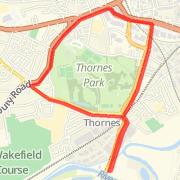 Wakefield Thornes Park loop