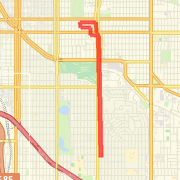 Cheesman Park - Out & Back (Short)
