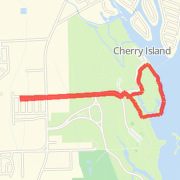 A run mapped on 03/19/2012
