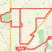 12 mile in the city