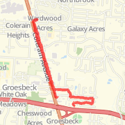 3.20 mile Run in Cincinnati on Mar 19, 2012 at 10:55 pm