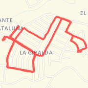 3.33 mi Run in San Jos&eacute; on 20/03/2012 05:54 a.m.
