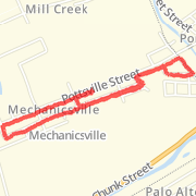 2.21 mi Run in Pottsville on Mar 20, 2012 8:11 AM
