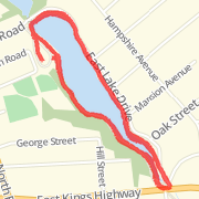 Ran 1 mile walked 1
