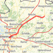 30.32 km General Road Cycling in Antwerpen on 20-mrt.-2012 17:47