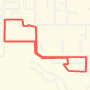 2.5 mile route
