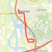 7.07 km Run on 20 mrt. 2012 19:58