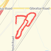 3.06 mi Run in Gibraltar on Mar 20, 2012 3:12 PM