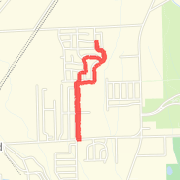 2.34 mi Run in Rockwood on Mar 20, 2012 16:59