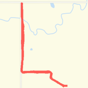 2.03 mi Run in Barnum on Mar 20, 2012 4:54 PM