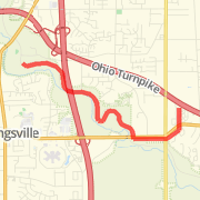 A ride mapped on 03/20/2012