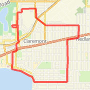 Claremont Foreshore Dalkeith Rd Second Ave Run