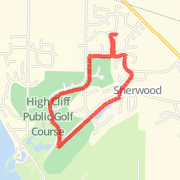 2.84 mile Run in Sherwood on Mar 21, 2012 at 07:15 am