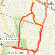 Tooting Bec 5 k Loop