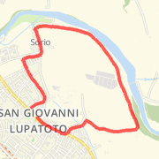 5.91 km Run in San Giovanni Lupatoto on 21/mar/2012 18:58
