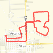 3.07 mile Run/Jog in Arcanum on Mar 21, 2012 at 02:39 pm